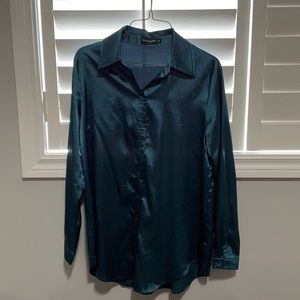 PLT Silk Button Up